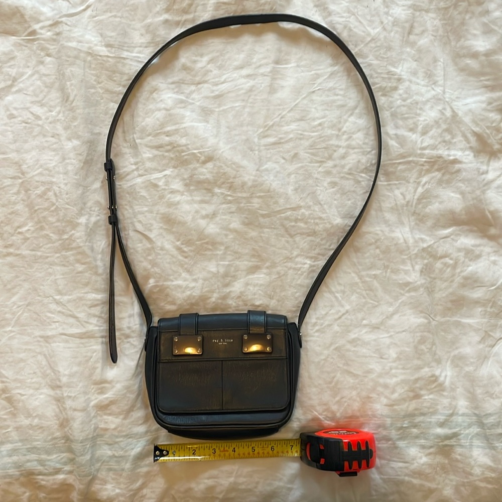 Rag & Bone Black Leather Crossbosy Bag